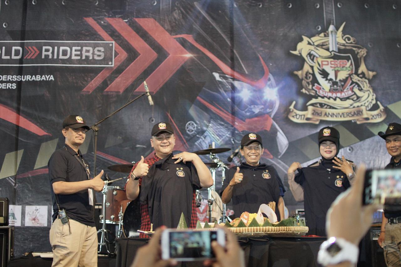 Ini Keinginan Wawali Whisnu Sakti Untuk Komunitas Motor Di Surabaya