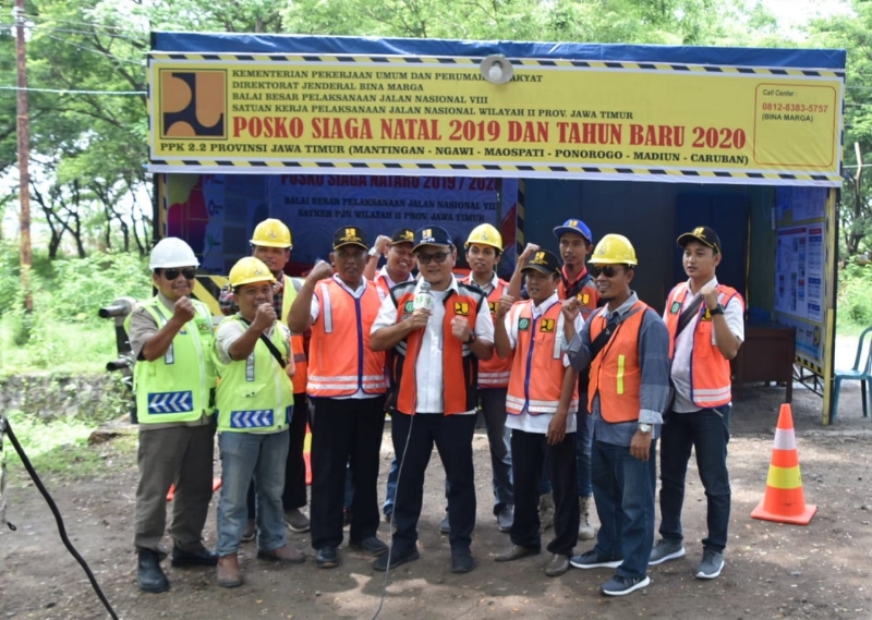Jalan Nasional di Jatim Siap Hadapi Libur Natal 2019 dan Tahun Baru 2020