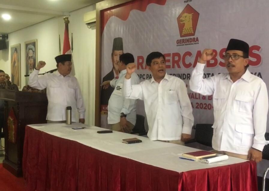 Adakan Rakercabsus, DPC Gerindra Surabaya Hadirkan Empat Kandidat Terkuat Pilwali
