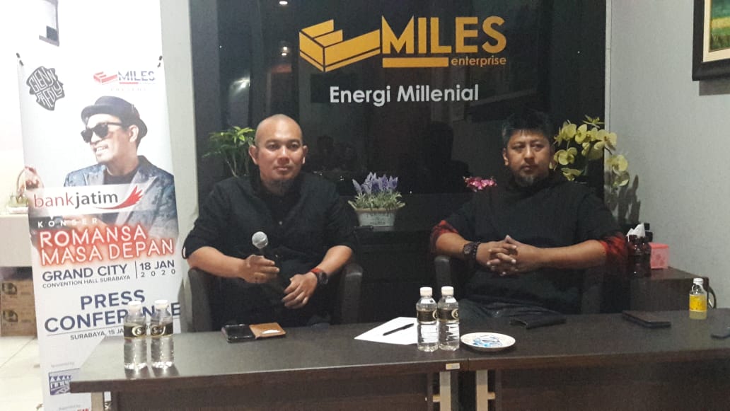 Glenn Fredly Awali Konser Romansa Masa Depan 2020 di Surabaya