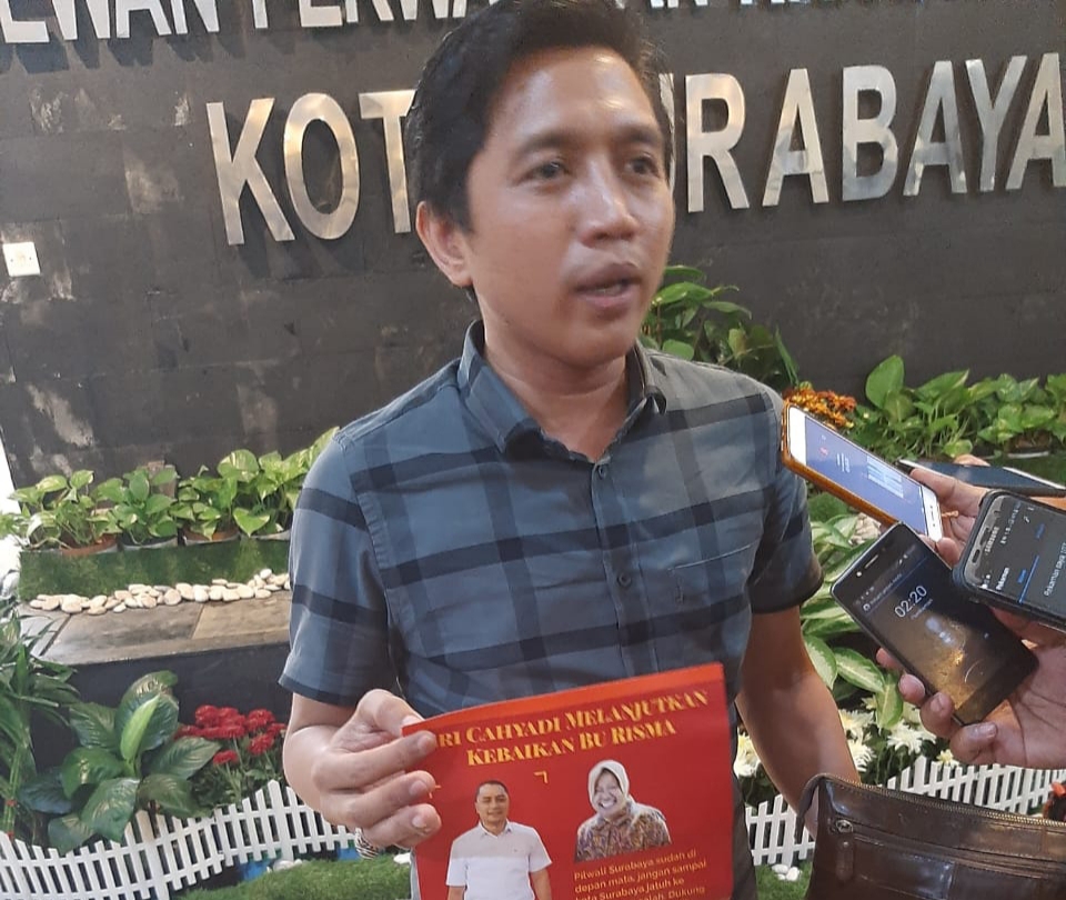Selebaran Kampanye Eri Cahyadi Bertebaran, Mahfudz: Ini Sudah Gak Etis