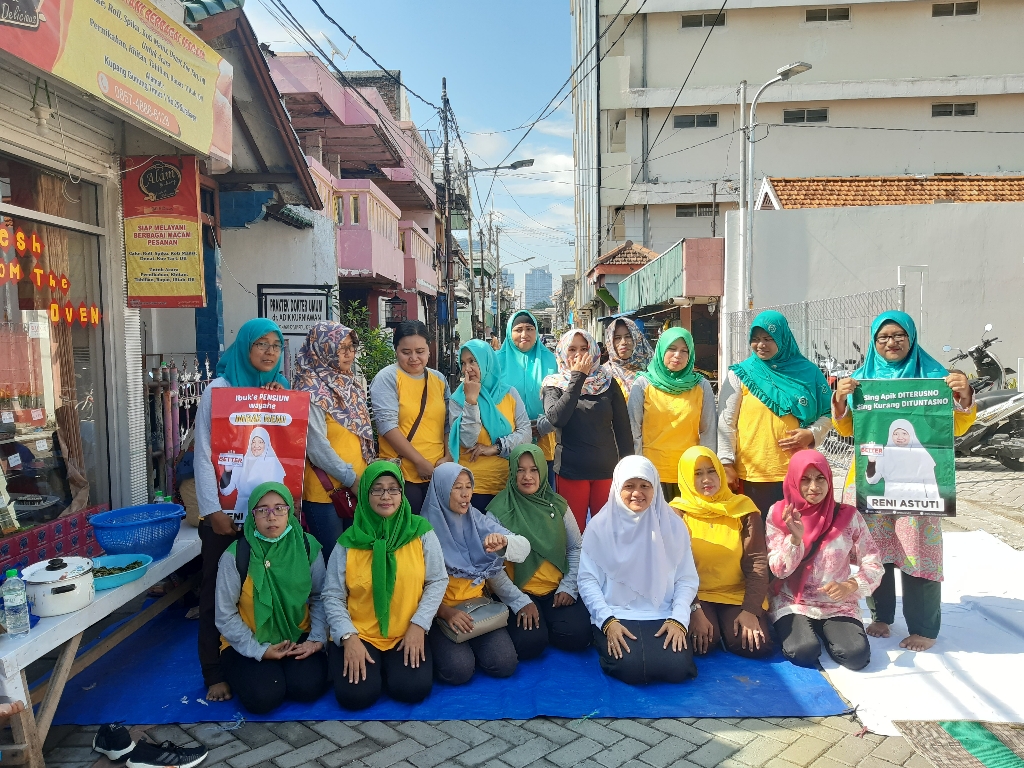 Warga Eks Lokalisasi Dolly Dukung Reni Astuti Maju Pilwali Surabaya