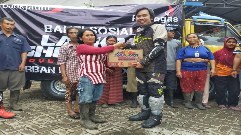 Adventure Trail Laskar Sholawat Bantu Korban Banjir Bandang Bondowoso