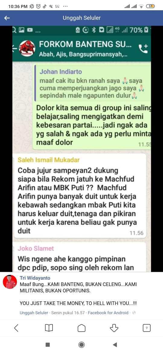 Selamatkan PDIP, Saleh Mukadar Klaim Cucu Bung Karno Maju Pilwali Surabaya