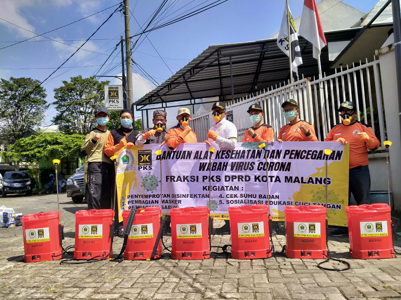 PKS Jatim Aktifkan Genta Covid-19 di 38 Kota/Kabupaten