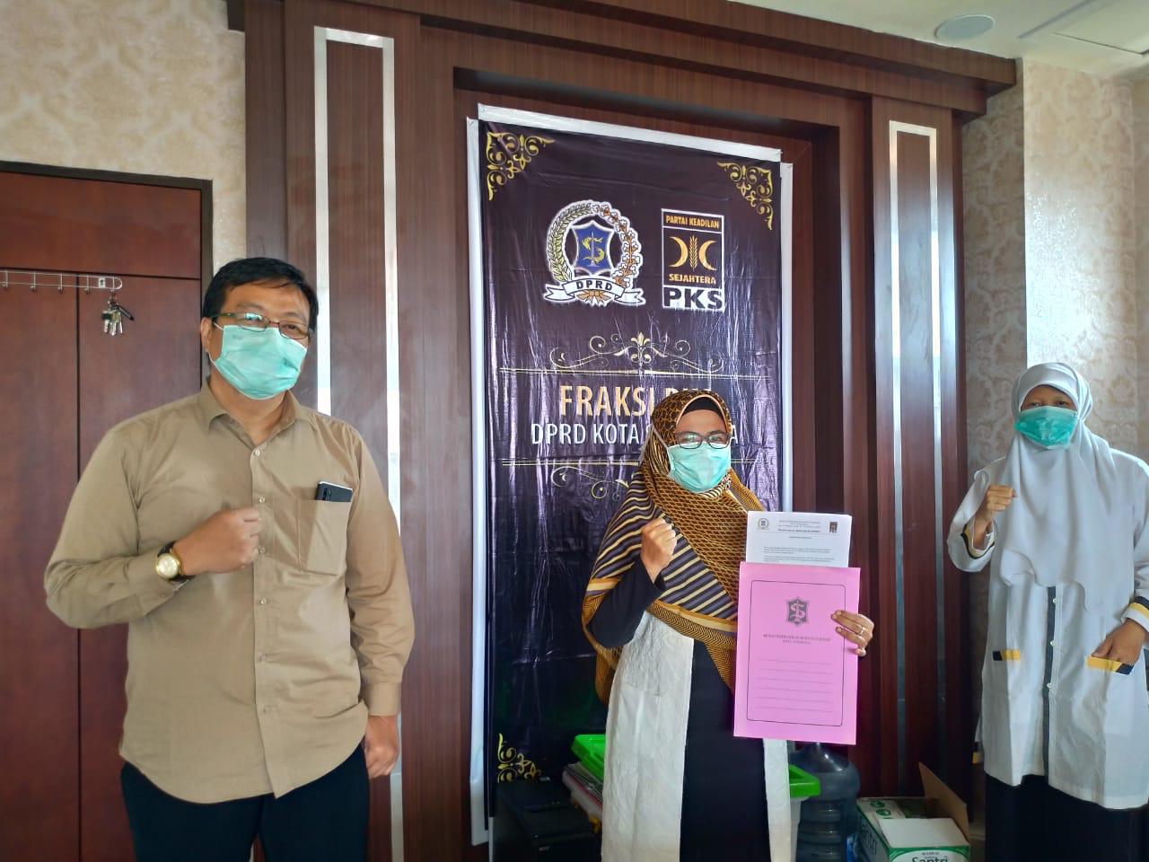 Fraksi PKS DPRD Surabaya Rela Potong Gaji Selama Masa Darurat Covid 19