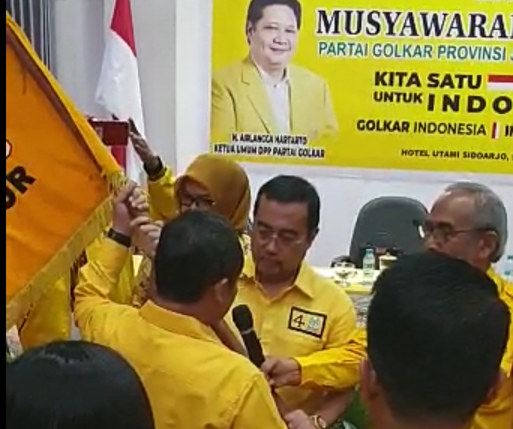 Sarmuji Ketua DPD Golkar Jatim 2020-2025