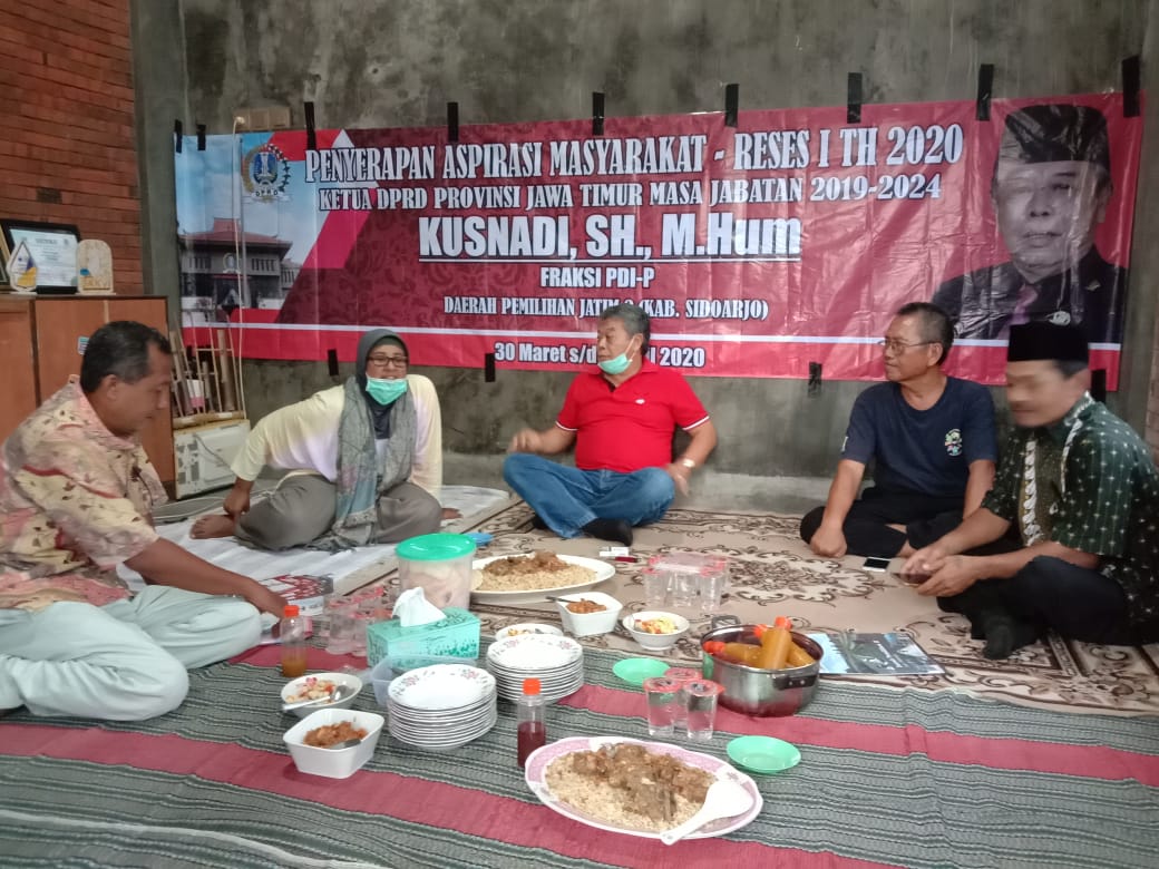 DPRD Dukung PemprovJatim Bantu Ekonomi Warga Terdampak Corona
