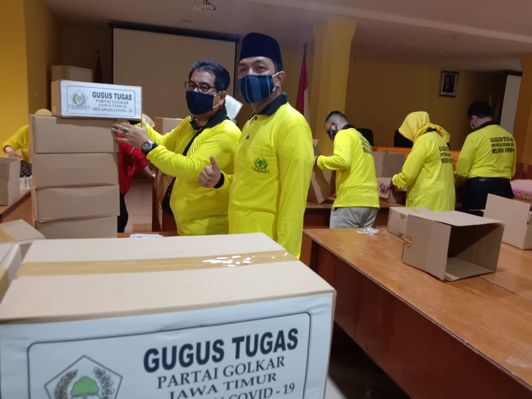 Ini 4 Instruksi Golkar Jatim Untuk Penanganan Wabah Covid-19