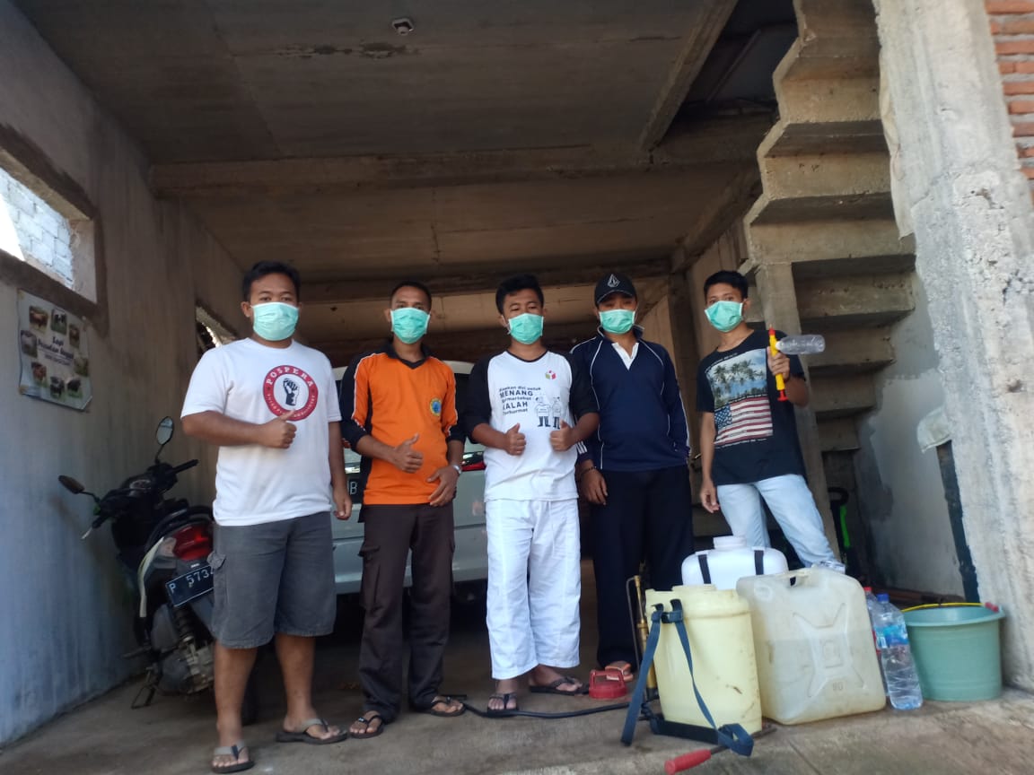Pospera Bondowoso Swadaya Semprot Disinfektan