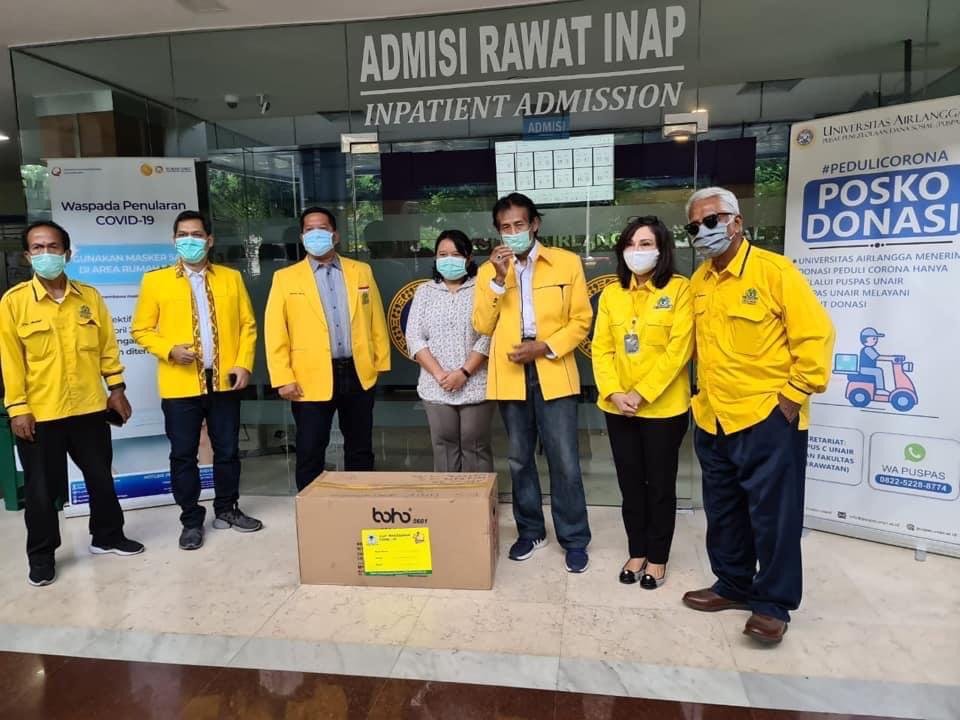 Partai Golkar Surabaya Sumbang APD Ke Pemkot