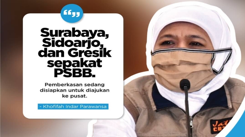 Surabaya Raya Terapkan PSBB, Pemkot Siapkan Rp 196 Miliar