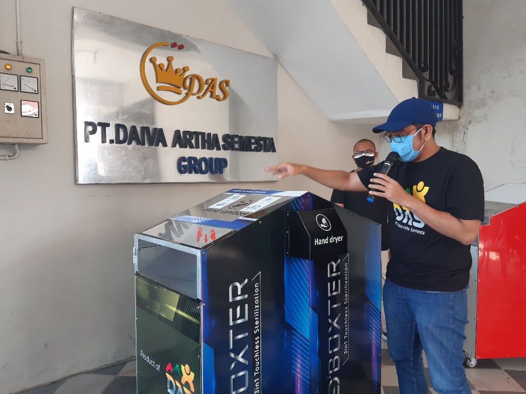 Cegah Corona, Arek Suroboyo Ini Temukan Inovasi DBoxter