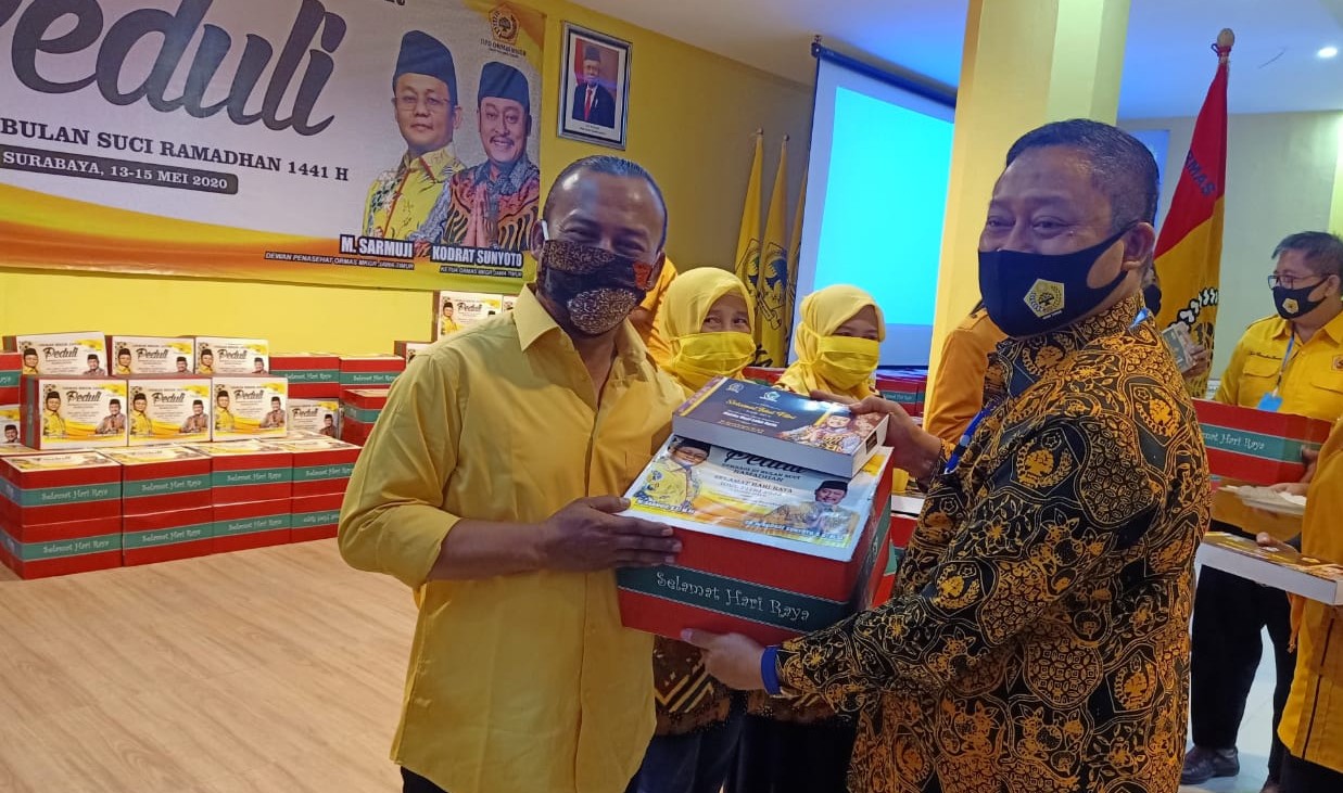 MKGR Jatim Peduli Seniman Terdampak Corona