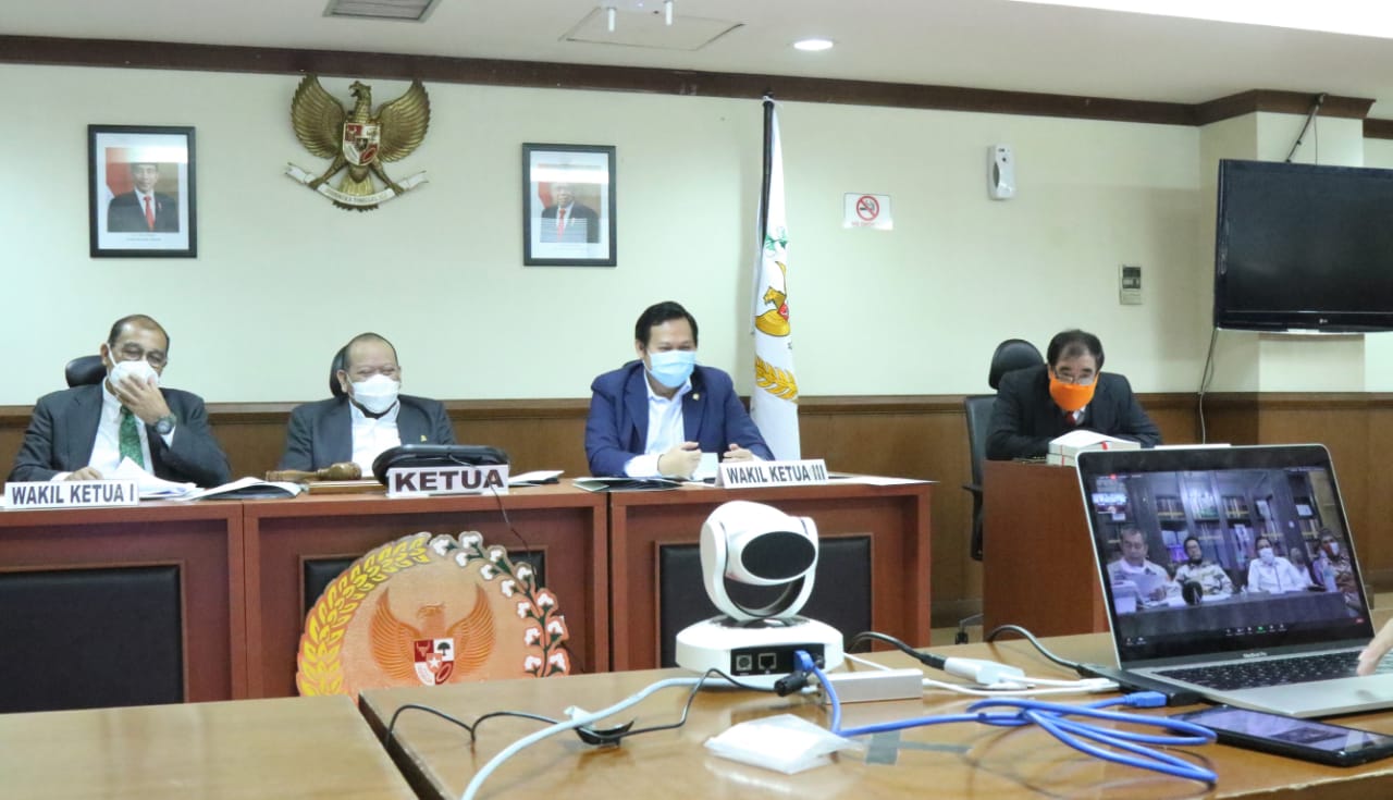 La Nyalla Minta Senator Pantau Produk Inovasi Covid-19