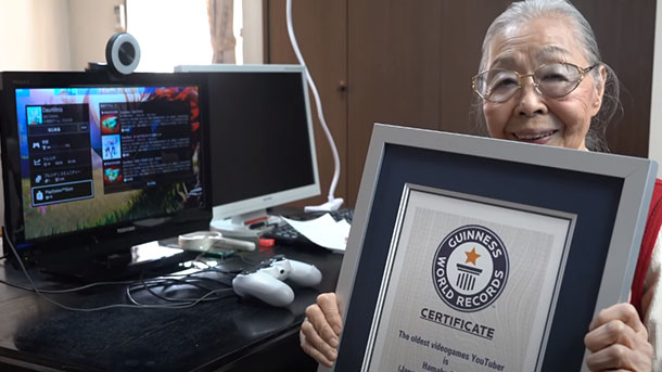 Nenek 90 Tahun Catat Rekor Gamer Tertua