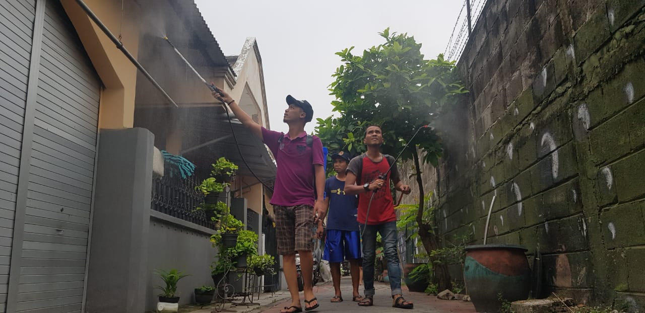 Hari Lahir Pancasila, Pemuda Kalikepiting Gotong Royong Lawan Covid-19