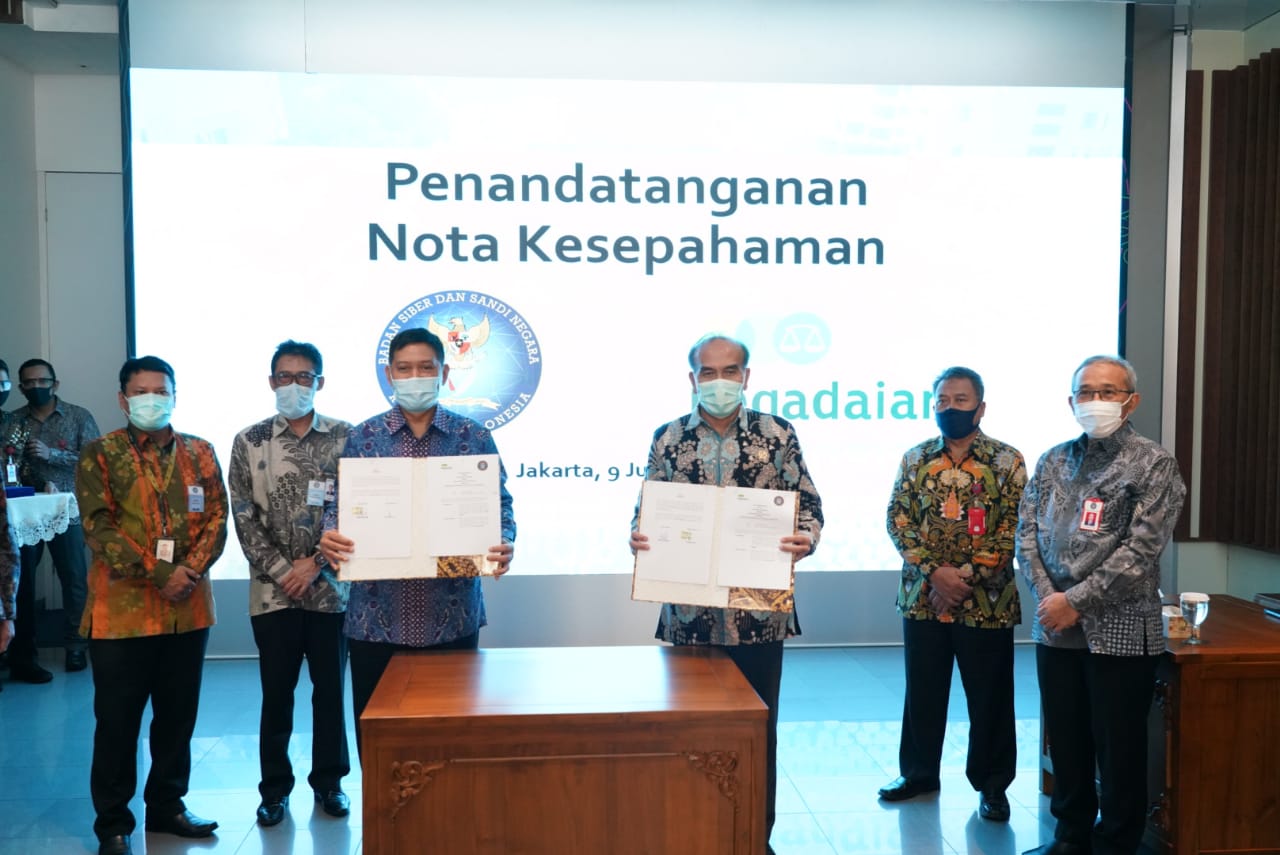 Kerjasama Dengan BSSN, Pegadaian Tingkatkan Keamanan Cyber