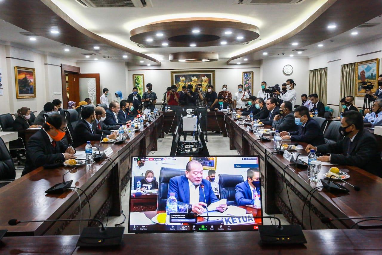 Apresiasi Kerja Keras BPK, Ketua DPD Dorong Kemandirian Fiskal Daerah