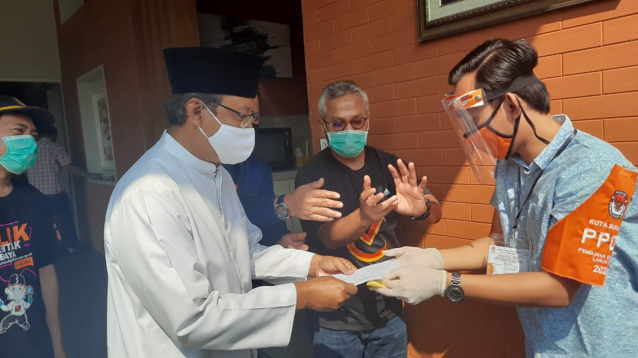 Ketua KPU RI Pantau Pelaksanaan Coklit Di Surabaya