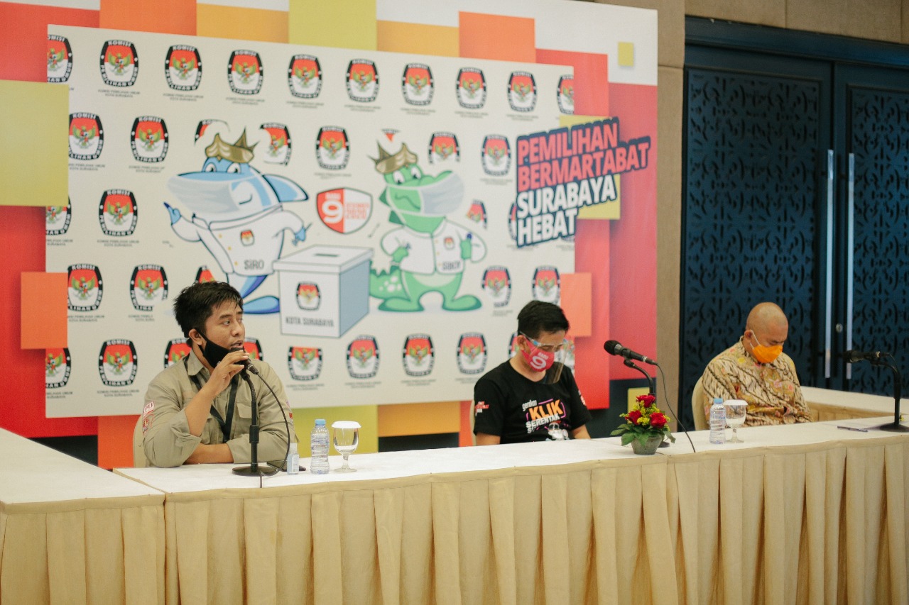 Launching PIlwali Virtual, KPU Surabaya Pastikan Pesta Demokrasi Dapat Berjalan