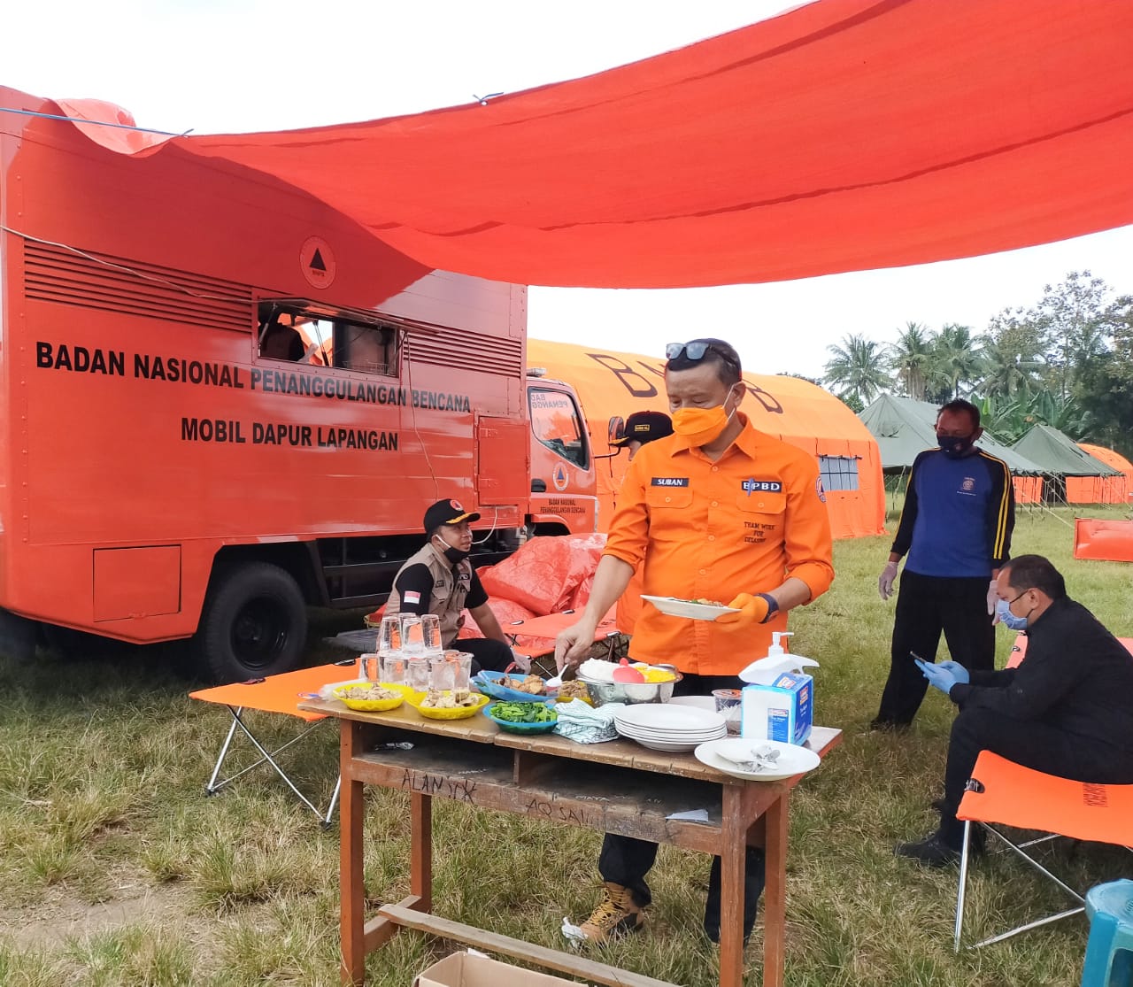 Kalaksa BPBD Jatim Akhiri Masa Tugas di Posko Covid-19 Banyuwangi