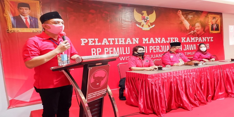 Gembleng Kader, PDI Perjuangan Jatim Target Menang Terhormat di 13 Daerah