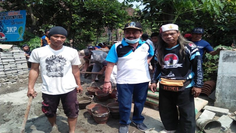 Peduli Masyarakat Miskin, JKP Gelar Bedah Rumah