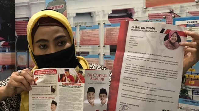 Kecewa Kiriman Surat Risma, Warga Berpartisipasi Aktif Dengan Lapor Ke Bawaslu