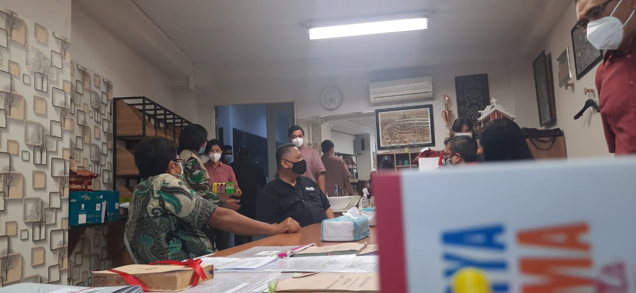 Kunjungi GKI, Plt Wali Kota Whisnu Sakti Cek Persiapan Perayaan Natal