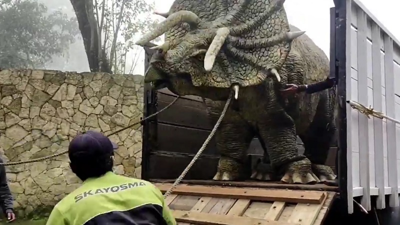 Wow Ada Dinosaurus di Magetan