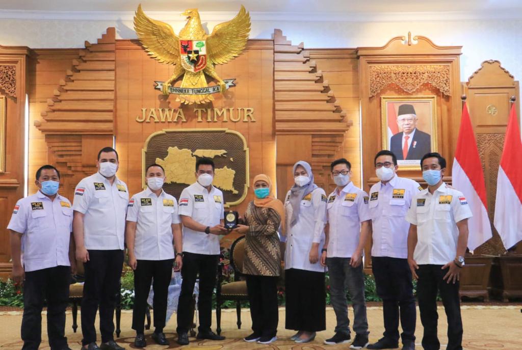 Gubernur Khofifah Ajak HIPMI Bangkitkan Ekonomi Pemuda Produktif