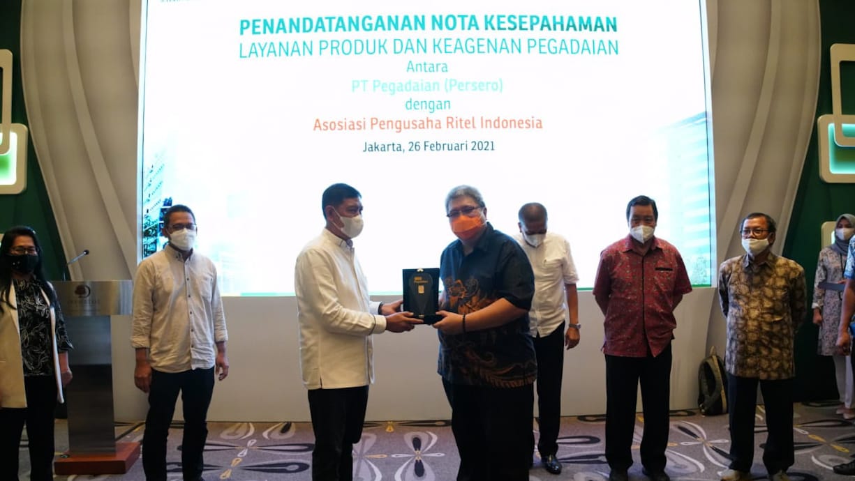 Kerjasama Aprindo dengan Pegadaian, Dorong Terciptanya inovasi Bisnis
