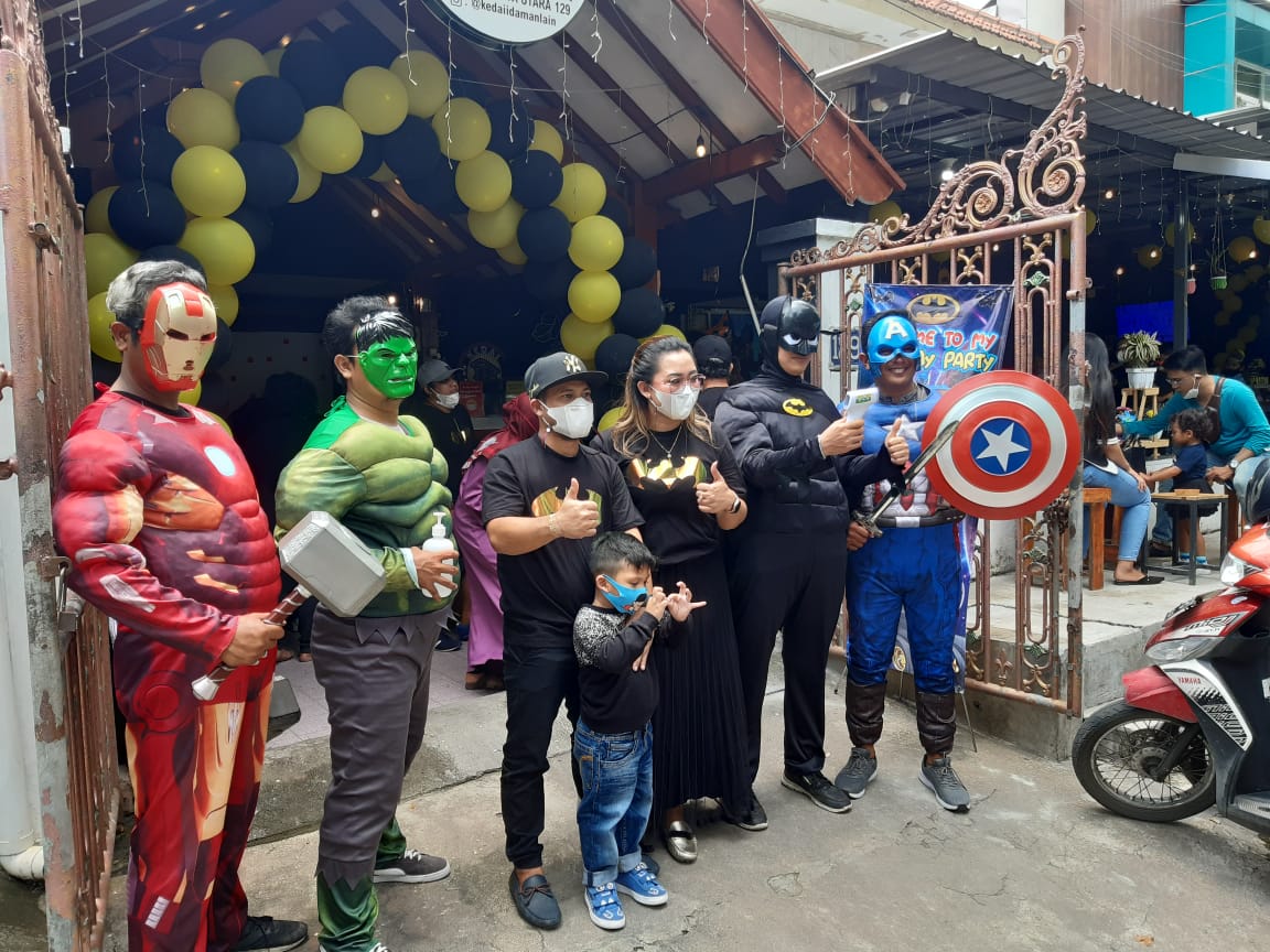 Ulang Tahun Jadi Ajang Superhero Edukasi Prokes