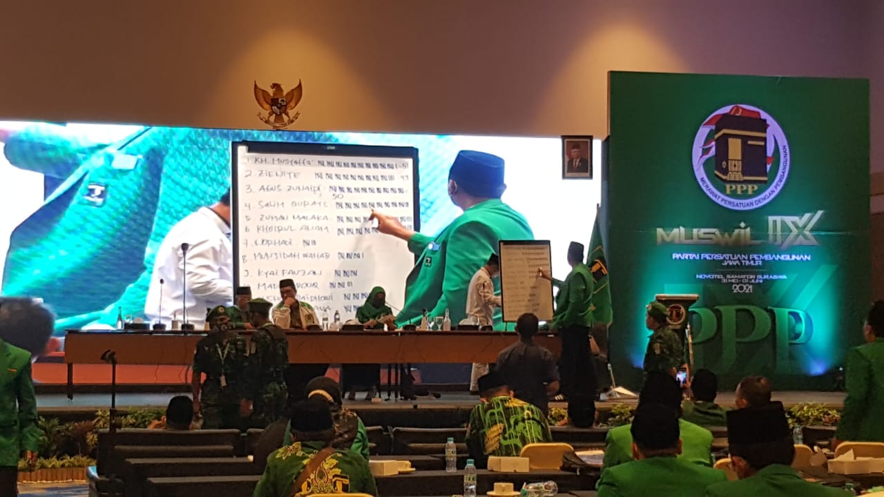 Ini Hasil Muswil IX PPP Jatim