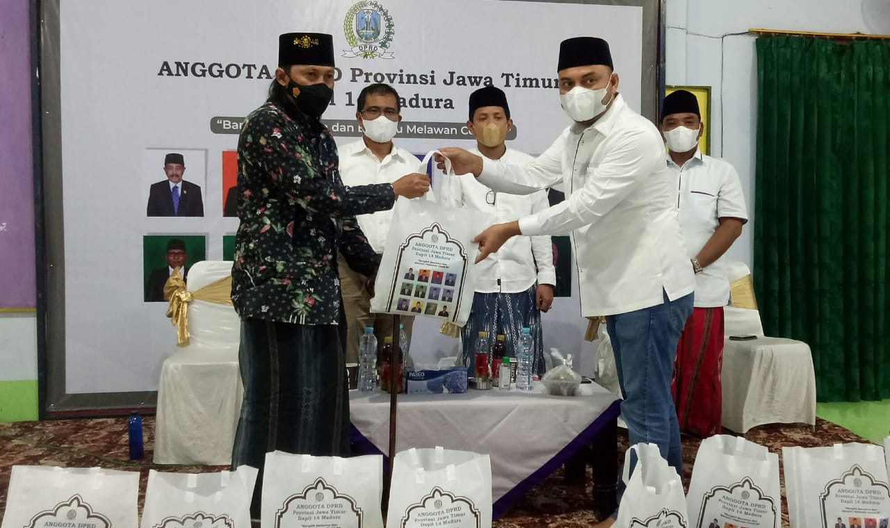 Corona Mengganas, Anggota DPRD Jatim Dapil Madura Turun Tangan