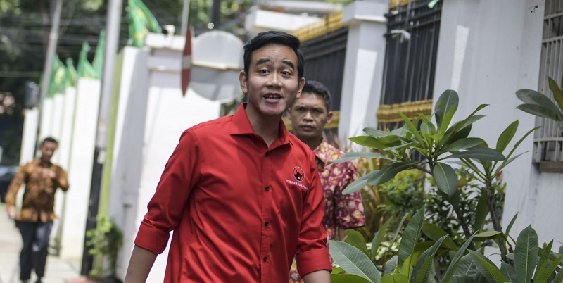 Terpergok Lehernya Merah, Gibran: Ini Kerjaan Mbak Selvi
