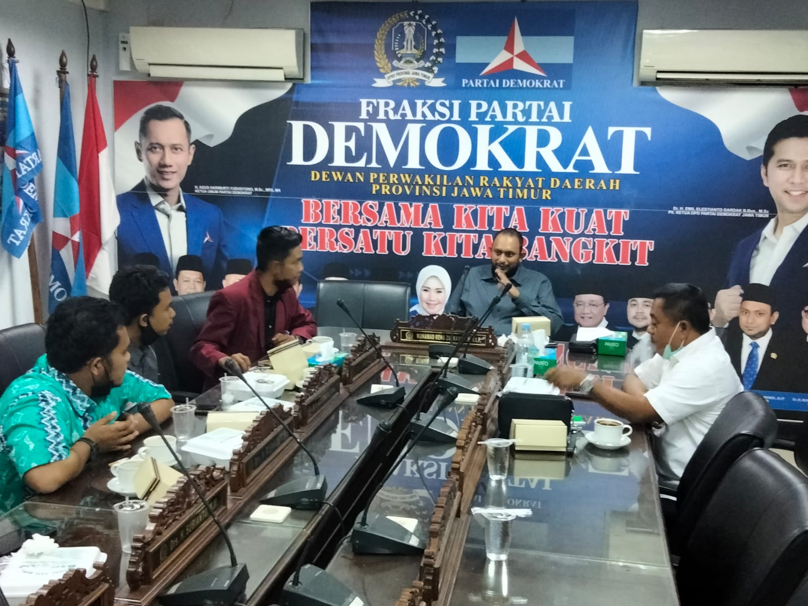 Dikunjungi IMM Jatim, Fraksi Demokrat Sinergi Generasi Milenial