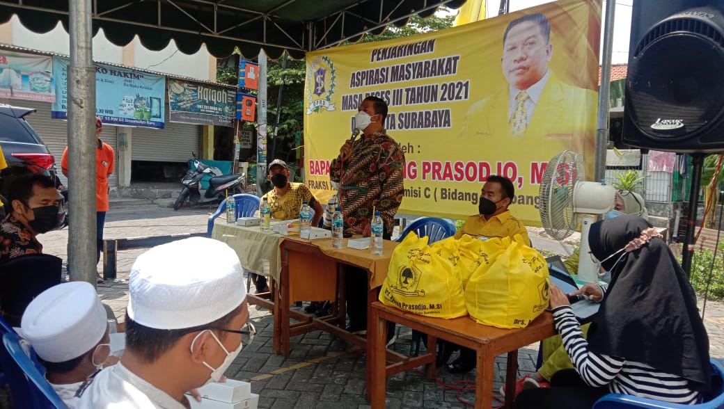 Reses, Agoeng Prasodjo Dapat Masukan Revitalisasi Saluran