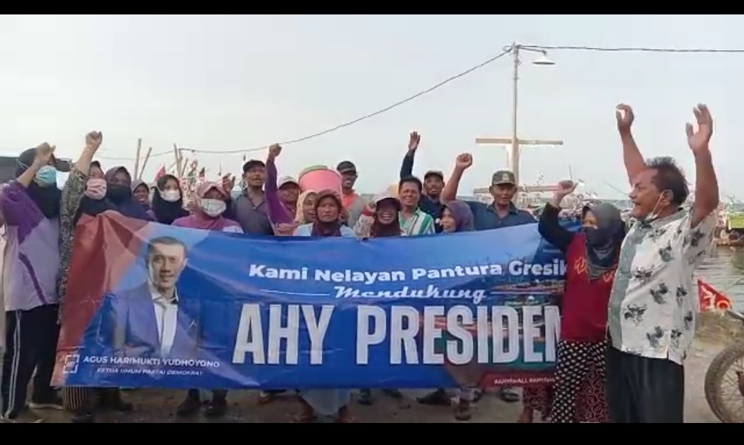 Nelayan Pantura Deklarasi Dukungan AHY Capres 2024