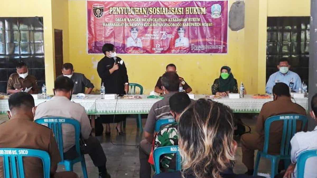 Penyuluhan Hukum, Diana Sasa Ajak Galakkan Lagi Pokdarkum