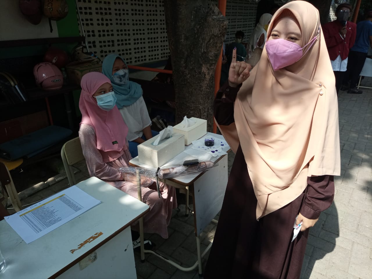 Pemilu Virtual, Siswa SD Al Falah Surabaya Belajar Politik