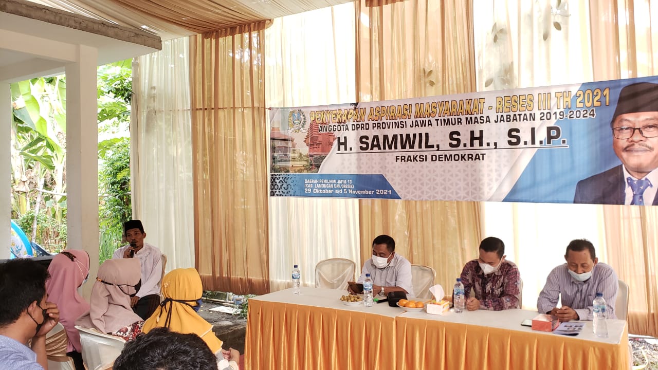 Beri Bantuan Mesin Goreng Vacuum Warga Madumulyo, Ini Harapan Samwil
