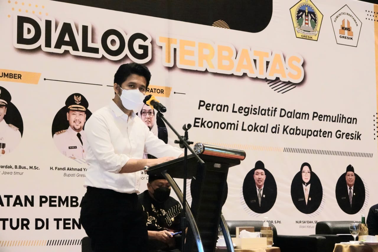 Meski Tekanan Anggaran Tinggi, Wagub Emil Ingin Penanganan Kali Lamong Diprioritaskan