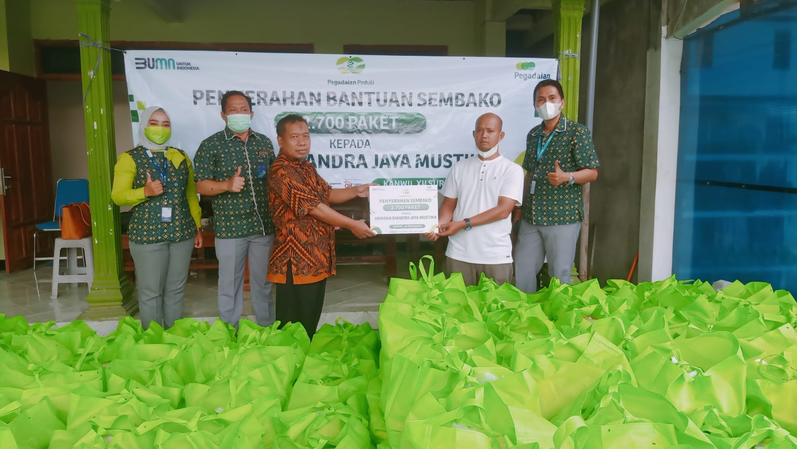 Sepanjang 2021 Pegadaian Beri CSR Rp 3 Miliar