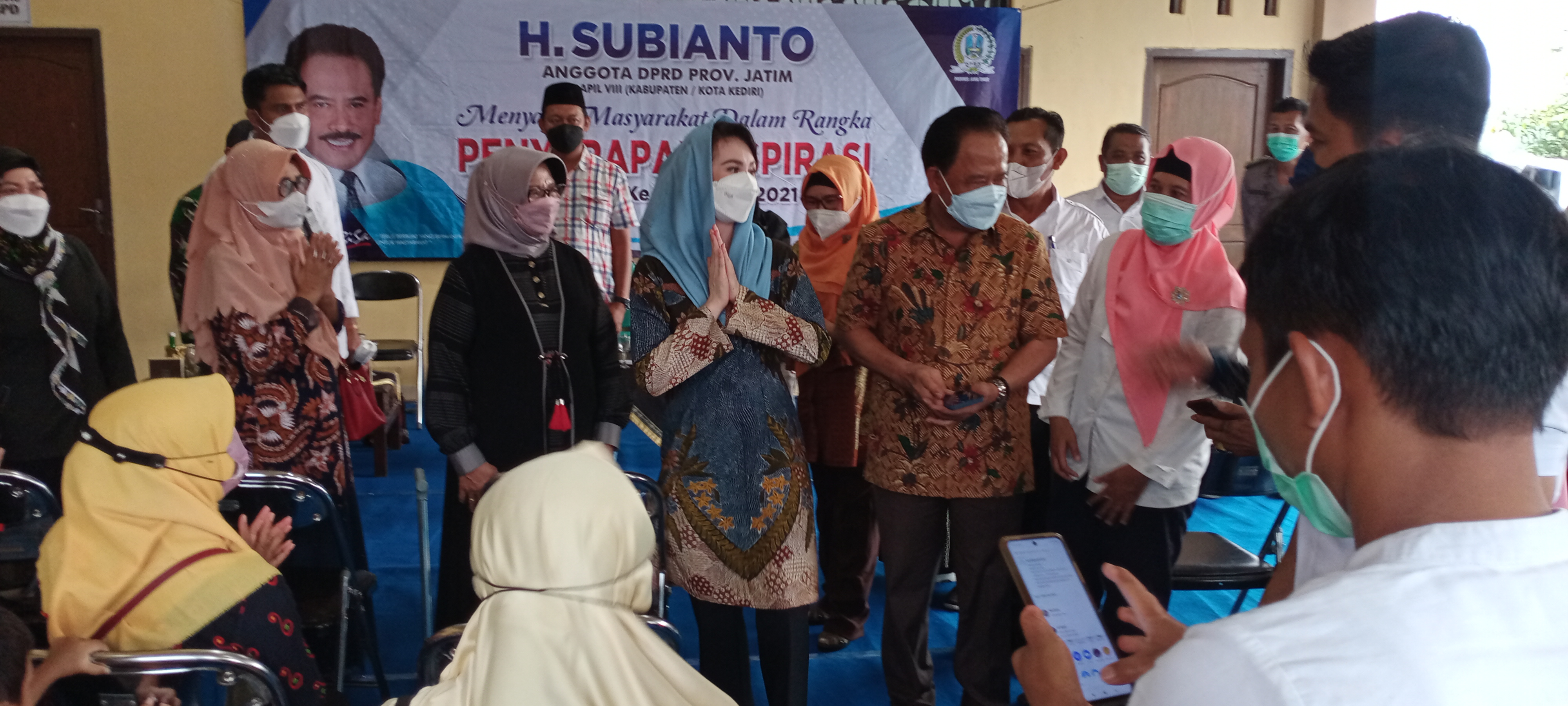 Arumi Bachsin Kunjungi Reses Subianto di Kandangan, Beri Motivasi Fatayat