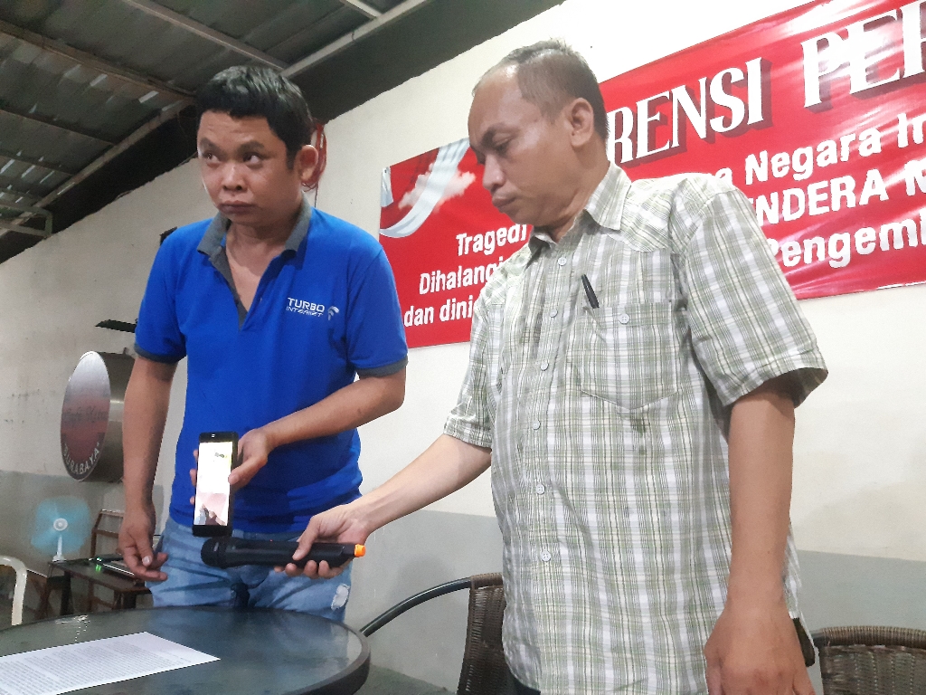 Anwari Dilarang Satpam Kibarkan Bendera Di Perumahan Citraland