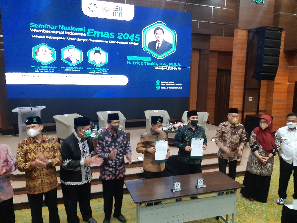 UINSA Gandeng BUMN Siapkan Indonesia Emas 2045