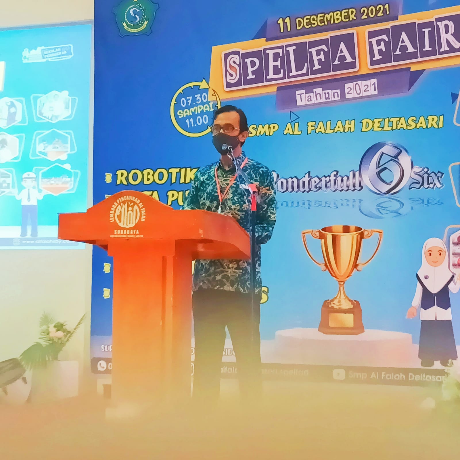 Spelfa Fair SMP Al Falah Deltasari Sidoarjo Banjir Peserta