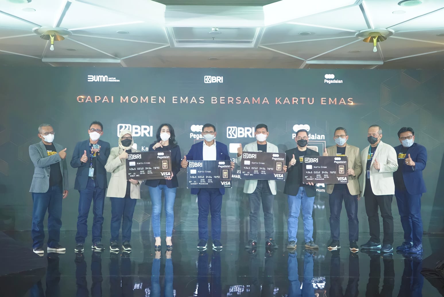 Pegadaian Dan BRI Keluarkan Produk Kartu Emas
